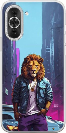 Θήκη Κινητού Back Cover για Huawei Nova 10 Pro - Flexible TPU - Street Animals - Lion