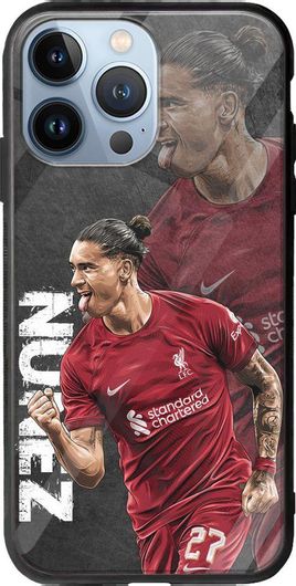 Θήκη Κινητού Back Cover για Apple iPhone 13 Pro - Groove TPU - Football Stars - Darwin Nunez