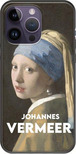 Θήκη Κινητού Back Cover για Apple iPhone 15 Pro - Black TPU - Johannes Vermeer