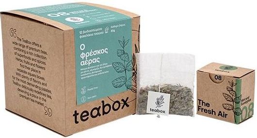 Τσάι Teabox Ο Φρέσκος Αέρας Μέντα Ευκάλυπτος 12τμχ