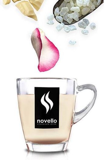 Σοκολάτα Novello Μαστίχα Τριαντάφυλλο σακούλα 1kgr