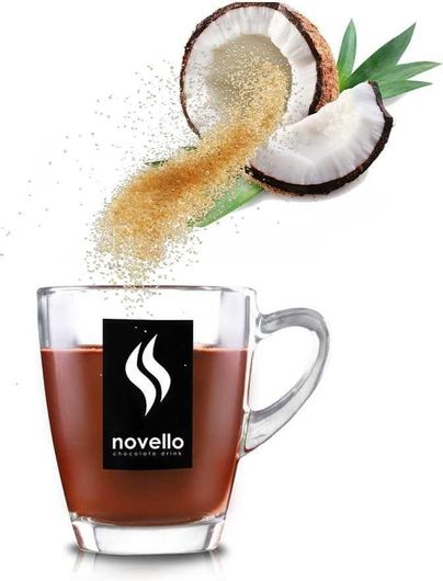 Σοκολάτα Novello bio Ζάχαρη Καρύδας σακούλα 1kg