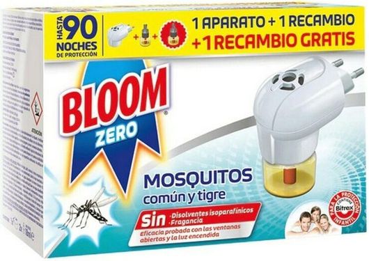 Εντομοαπωθητική Συσκευή με Υγρό Zero Bloom για Κουνούπια