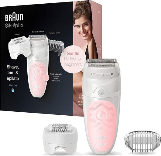 Σετ Αποτρίχωσης Braun Silk-Epil Wet & Dry Epilator για Σώμα & Μπικίνι