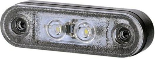 Φως Όγκου Φορτηγού Horpol Ld956 12 / 24v 2 LED 79 Χ 24 Mm 1τμχ Λευκό
