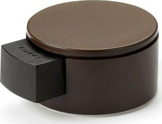 Στοπ Πόρτας Inofix Αυτοκόλλητο 24x48x40mm Καφέ