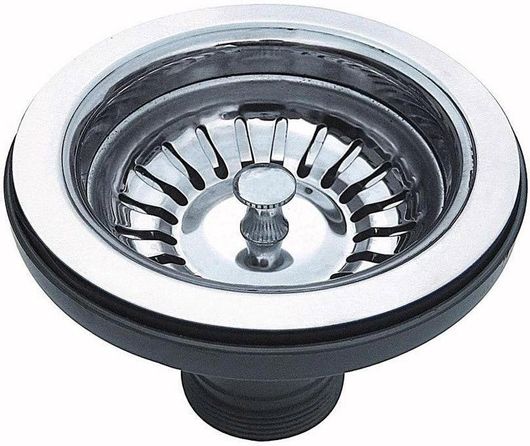 Βαλβίδα Νεροχύτη Karag Inox Ασημί