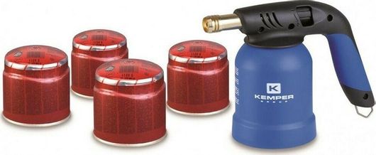 Φλόγιστρο Υγραερίου Kemper Tornado με 4 Γκαζάκια