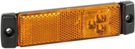 Φως Θέσεως Φορτηγού Lampa 24v 3 LED 130x30mm 1τμχ Πορτοκαλί