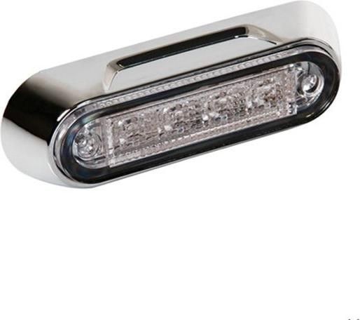 Φως Φορτηγού Lampa L4149.9 4 LED 12 / 24V 110cm με Επιχρωμιωμένο Πλαίσιο Κόκκινο