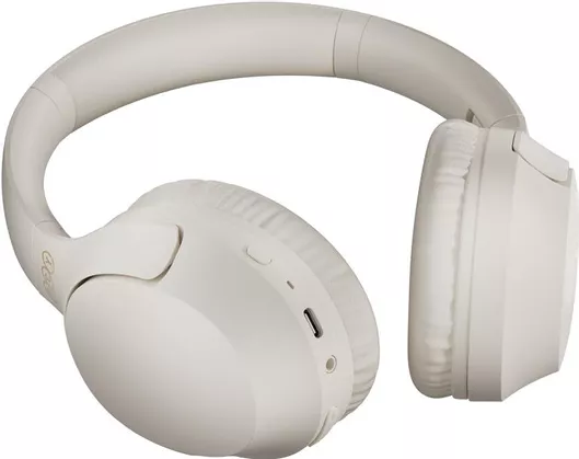 Headphones QCY H2 Pro Ασύρματα Bluetooth Over Ear με 60 ώρες Λειτουργίας Λευκό