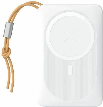Power Bank Veger W1151 MagOn Magnetic Wireless MagSafe 10000mAh 15W Λευκό