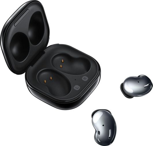 Samsung Galaxy Buds Live Bluetooth Handsfree Ακουστικά με Αντοχή στον Ιδρώτα & Θήκη Φόρτισης Mystic Black