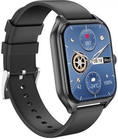 Smartwatch Borofone BD5 1.85'' Silicone Strap Black