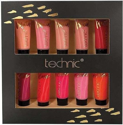 Σετ Μακιγιάζ Technic Lip Vault Gift για τα Χείλη 10τμχ