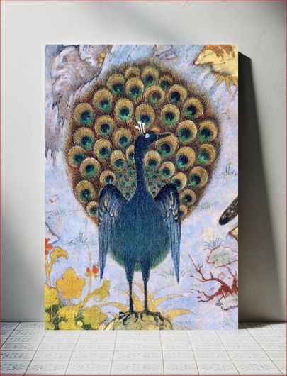 Πίνακας "The Concourse of the Birds" (1600), Folio 11r from a Mantiq al-Tayr (Language of the... 80x120