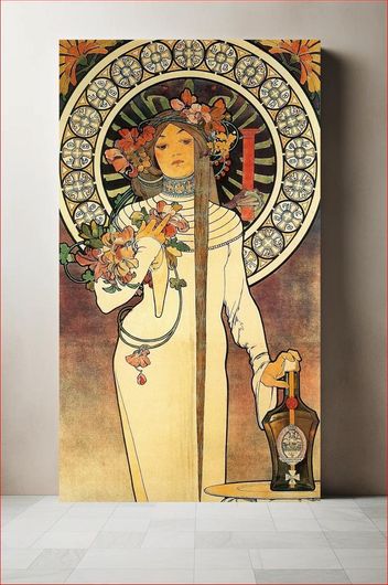 Πίνακας Art Nouveau illustration (late 19th or early 20th century) chromolithograph by Alfons... 60x90