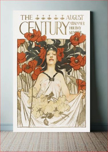 Πίνακας The August Century, Midsummer Holiday Number (1896) by Joseph Christian Leyendecker 20x30