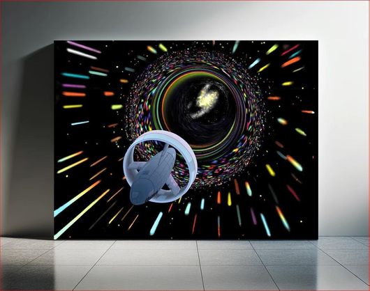 Πίνακας Digital art (1998) chromolithograph art by Les Bossinas (Cortez III Service Corp.) 40x30