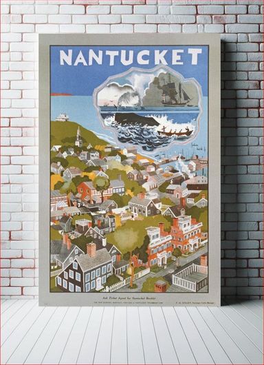 Πίνακας Nantucket: The New York, New Haven & Hartford Railroad Co. / John Held Jr. (1925) 130x200
