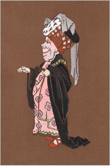 Πίνακας Ugly Duchess (costume design for Alice-in-Wonderland, 1915) 120x180