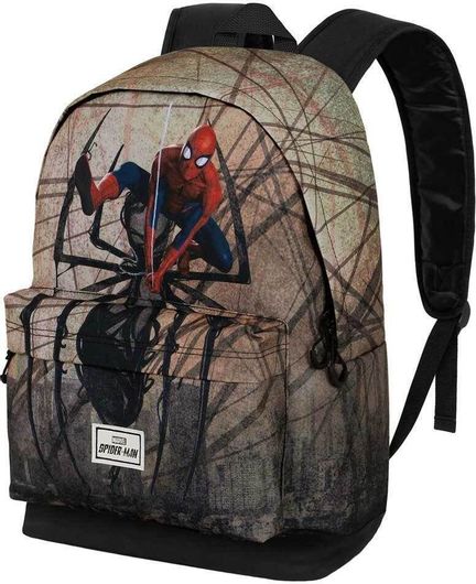 Σχολική Τσάντα Πλάτης Δημοτικού Karactermania HS Fan 2.0 Spiderman Πολύχρωμη