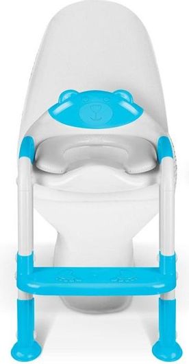 Παιδικό Κάθισμα Τουαλέτας Ricokids 729200 με Σκάλα Αρκουδάκι Γαλάζιο