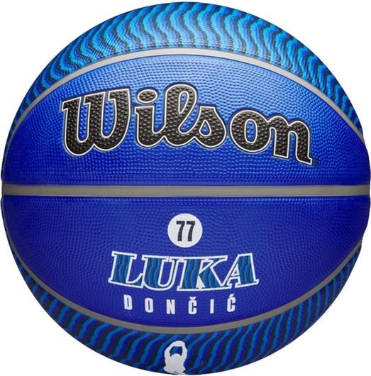 Μπάλα Μπάσκετ Wilson NBA Player Icon Luka Doncic Outdoor