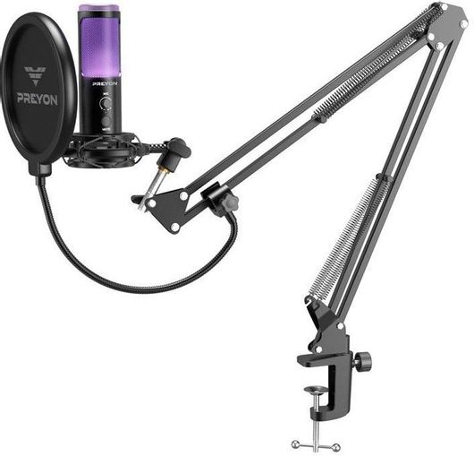 Μικρόφωνο Preyon 3.5 mm Jack Eagle Scream Shock Mounted / Clip On Φωνής