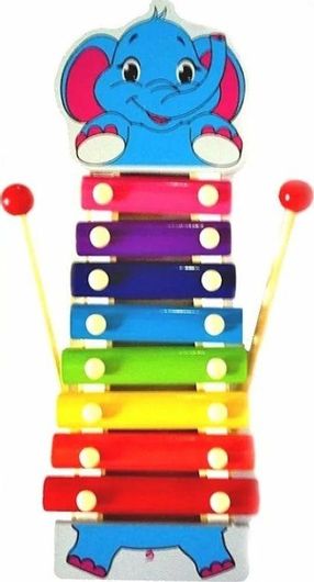 Ξυλόφωνο Animal Knocks από Ξύλο 34x13x1.5cm για 3+ Ετών