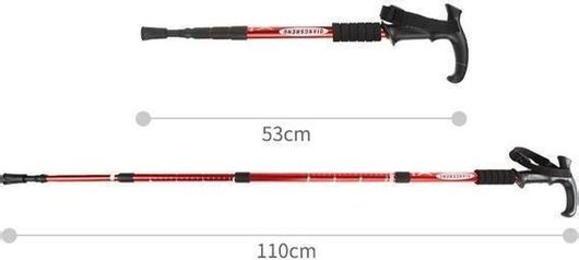 Μπατόν Ορειβασίας GoClever Αλουμινίου Τηλεσκοπικό Τυχαία Επιλογή Χρώματος