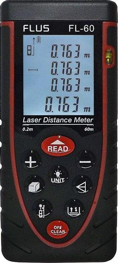 Αποστασιόμετρο Laser - Flus Fl-60