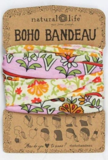 Κορδέλα Μαλλιών Natural Life Boho Πολύχρωμο