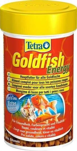 Τροφή για Χρυσόψαρα Τetra Gold Animin Energy Sticks με Βιταμίνες σε Πέλλετ 250ml