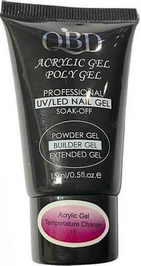Acrygel QBD 1333-10-15 15ml Μοβ