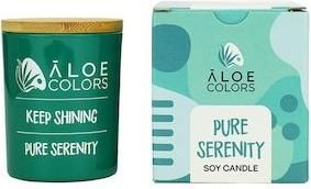 Κερί Aloe+ Colors Serenity Αρωματικό Σόγιας σε Βάζο Pure 150gr