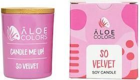 Κερί Aloe+ Colors So Velvet Αρωματικό Σόγιας σε Βάζο 150gr