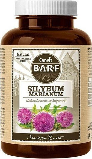 Canvit Silybum Marianum Γάλα Σκύλου σε Σκόνη 160gr για Ηπατικές Παθήσεις