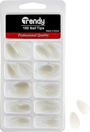 Tips Νυχιών Trendy Color Cosmetics Σετ 100τμχ No 12147 Μπεζ