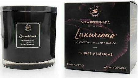 Αρωματικό Κερί La Casa de los Aromas 2483-50306 σε Βάζο 650gr Ασιατικά Λουλούδια