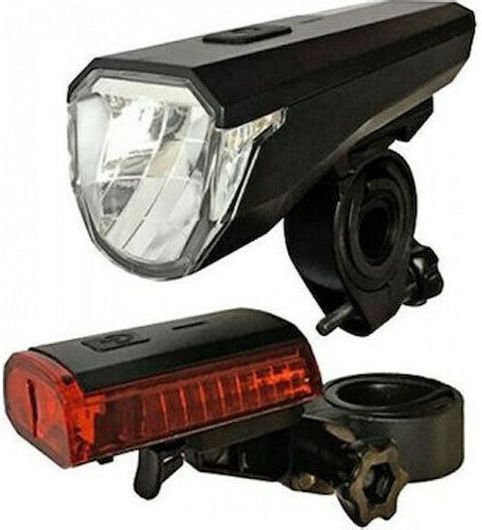 Σετ Φώτα Ποδηλάτου Arcas 13.02.0072 Επαναφορτιζόμενο