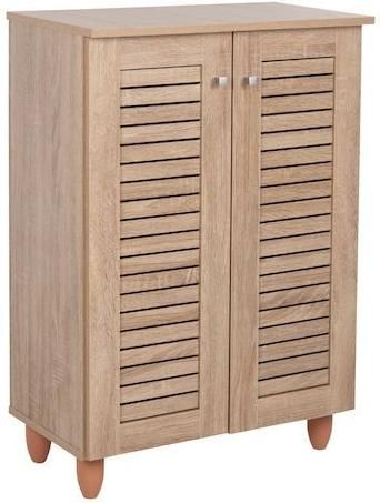 Ξύλινη Παπουτσοθήκη Prolly με 4 Ράφια Sonama Μ60xΠ34xΥ88cm