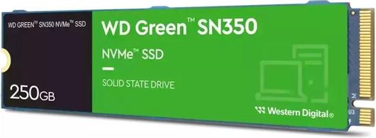 SSD Western Digital Green SN350 250GB M.2 NVMe PCI Express 3.0