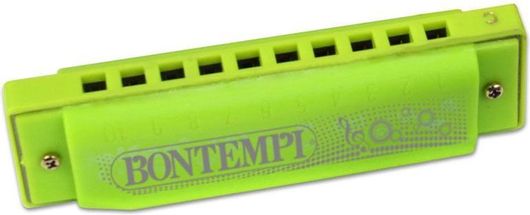 Μουσικό Παιχνίδι Bontempi Πλαστική Φυσαρμόνικα Πράσινο για 3+ Ετών