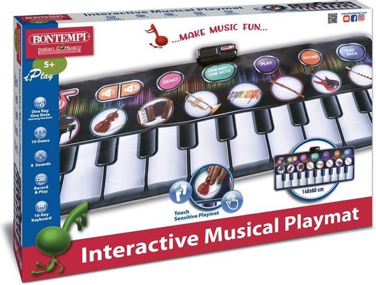 Μουσικό Παιχνίδι Bontempi Ηλεκτρονικό Μουσικό Playmat 148x60 για 5+ Ετών
