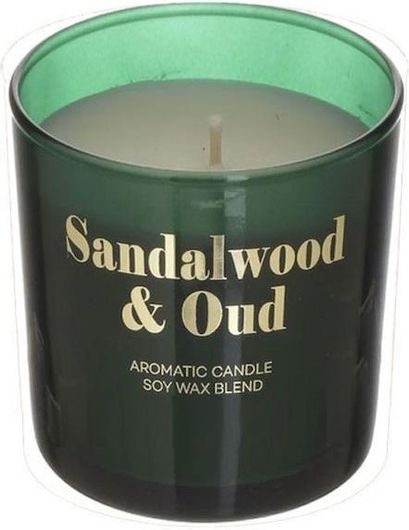 Αρωματικό Κερί Παραφίνης Click σε Βάζο Sandalwood 7x8cm