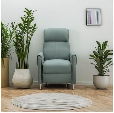 Πολυθρόνα Relax με Υποπόδιο Πράσινο 75x83x110cm