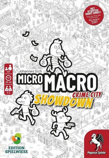 Pegasus Spiele Επιτραπέζιο Παιχνίδι Micromacro: Crime City Showdown