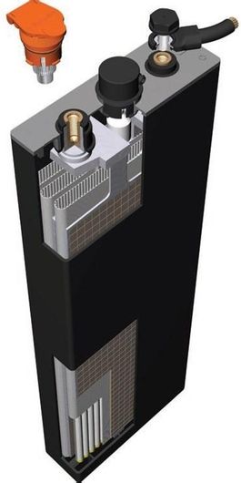 Μπαταρία Φωτοβολταϊκών SunLight Έλξεως PzS Ανοιχτού Τύπου 2V 500Ah C5