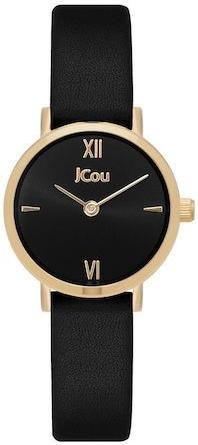 Γυναικείο Ρολόι Jcou JU19064-6 με Μεταλλικό Μπρασελέ Μαύρο